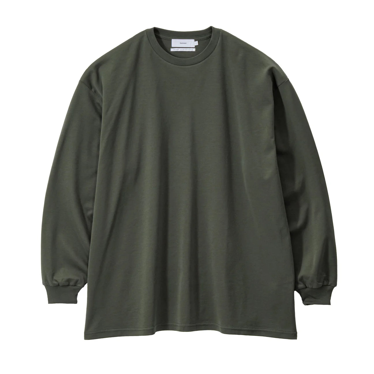 MEN Graphpaper Brushed Mockrody Crew Neck L/S Tee