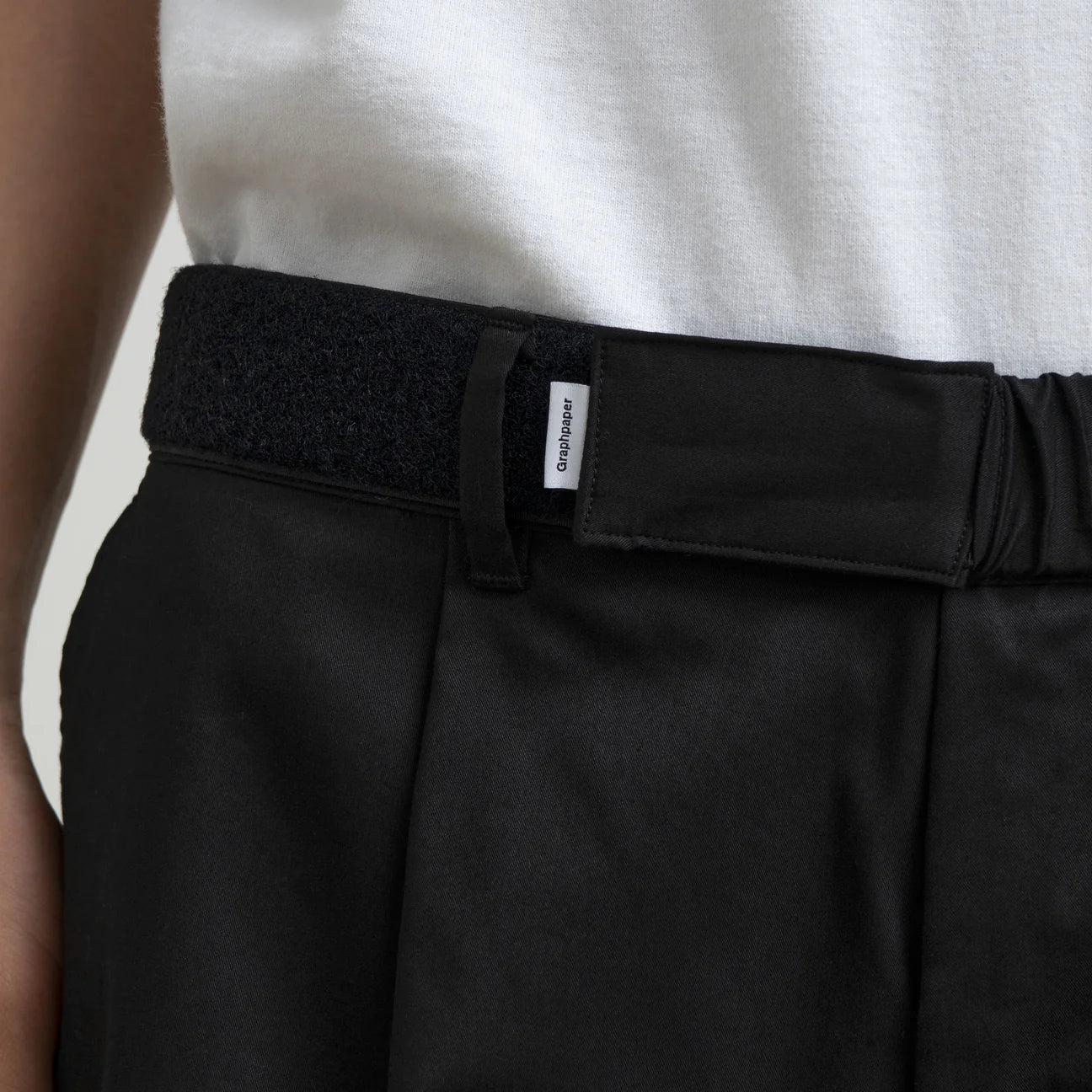MEN Graphpaper Solotex Twill Wide Chef Shorts