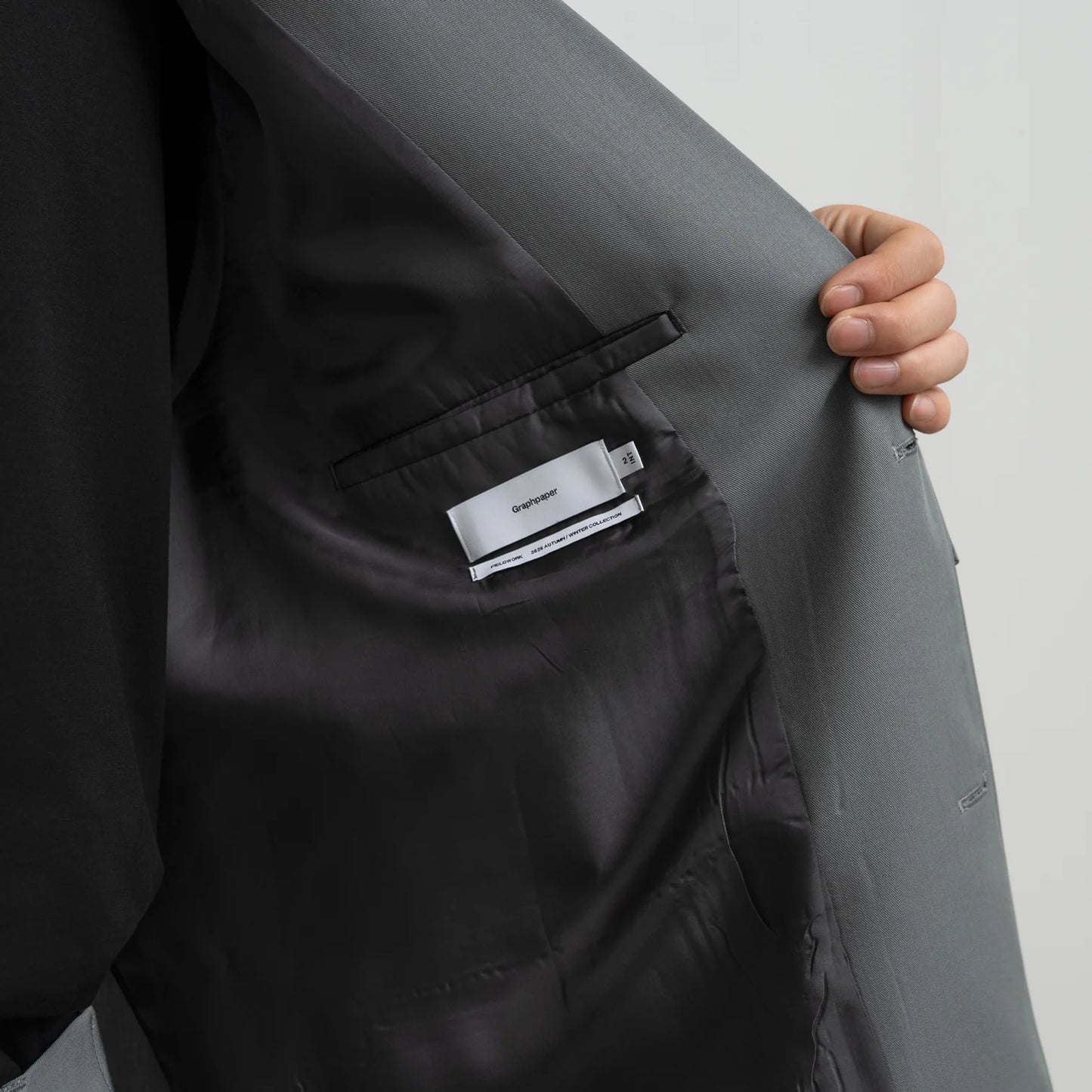 MEN Graphpaper Techno Wool Twill Compact Shoulder Jacket