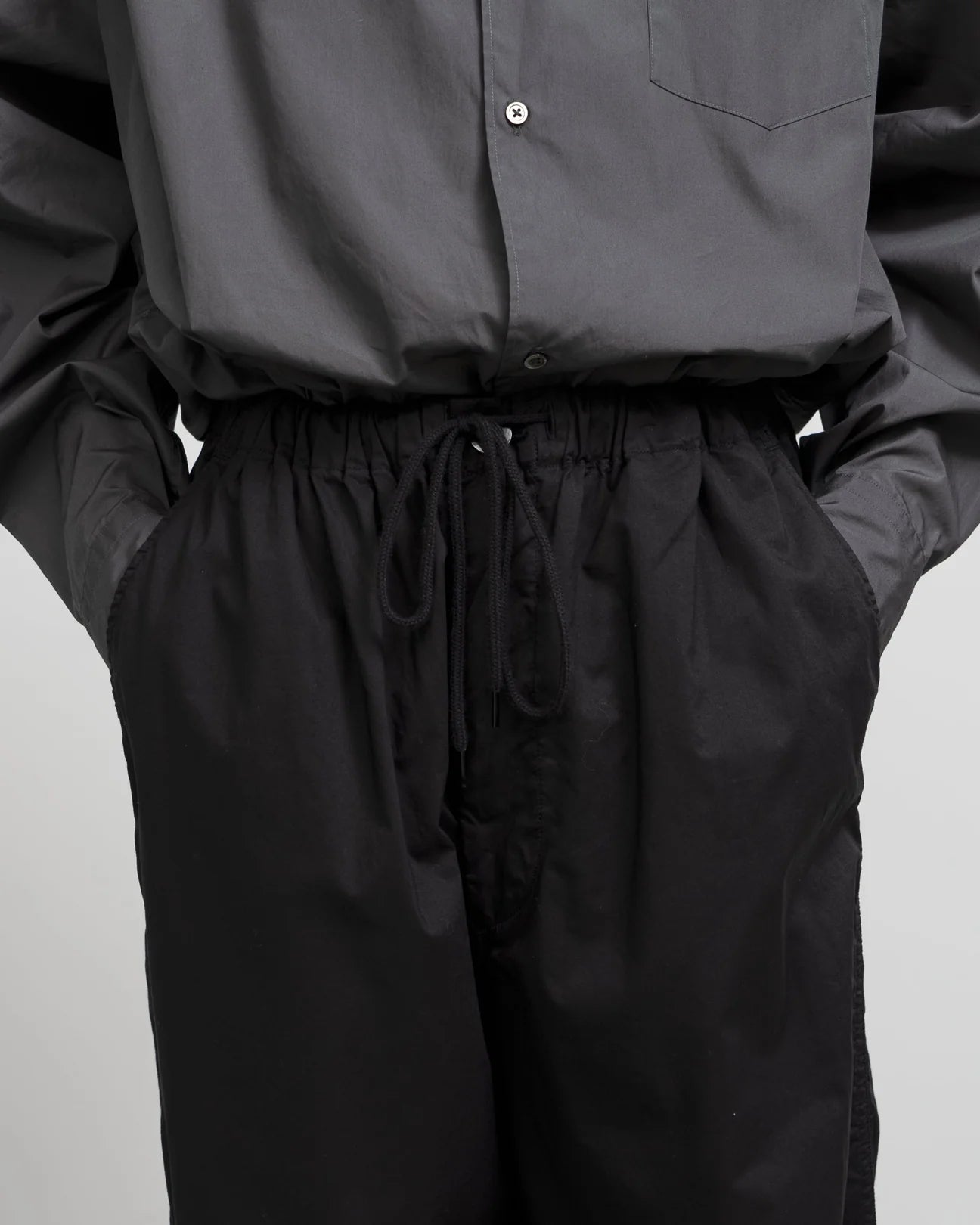 MEN Graphpaper Garment Dyed Typewriter Parachute Pants
