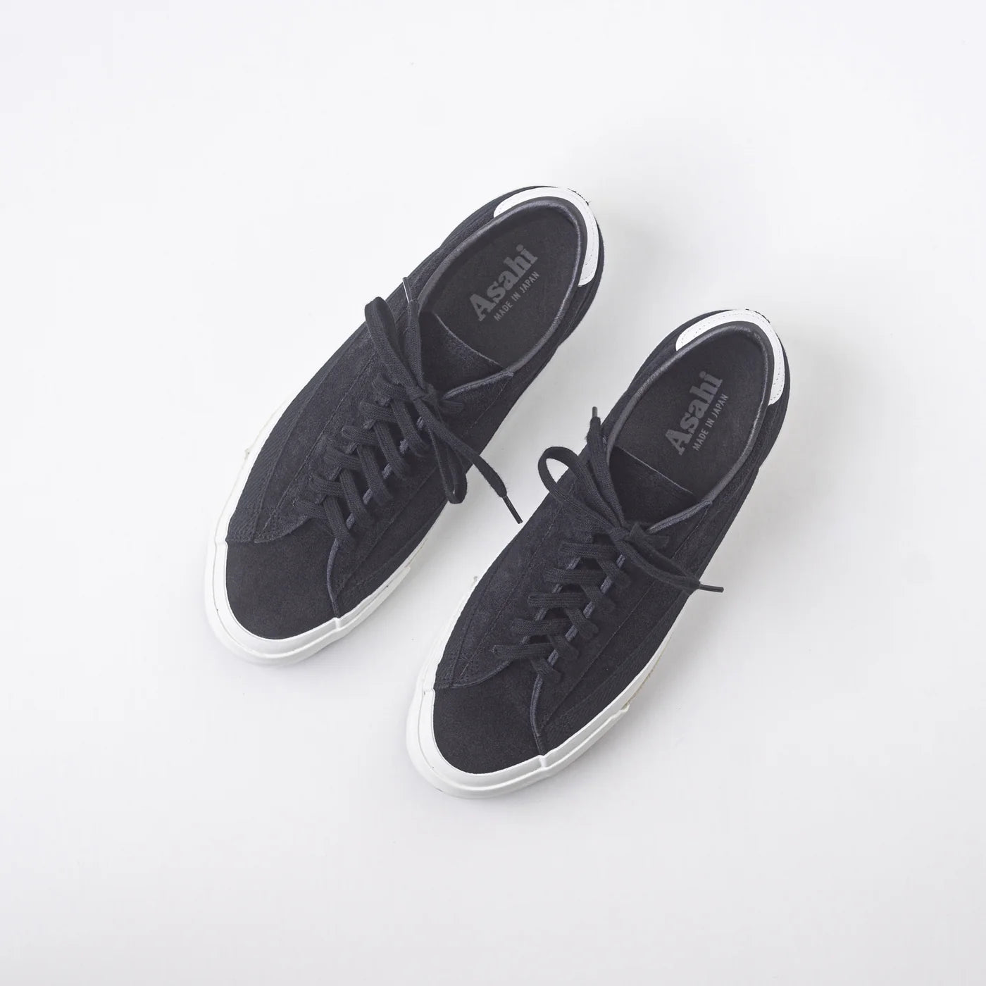 MEN/WOMEN ASAHI アサヒ BELTED LOW SUEDE - Black