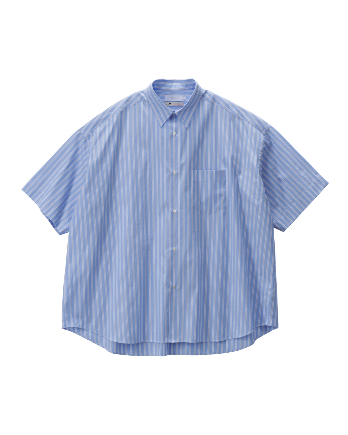 MEN Graphpaper SIDOGRAS S/S Oversized Regular Collar Shirt