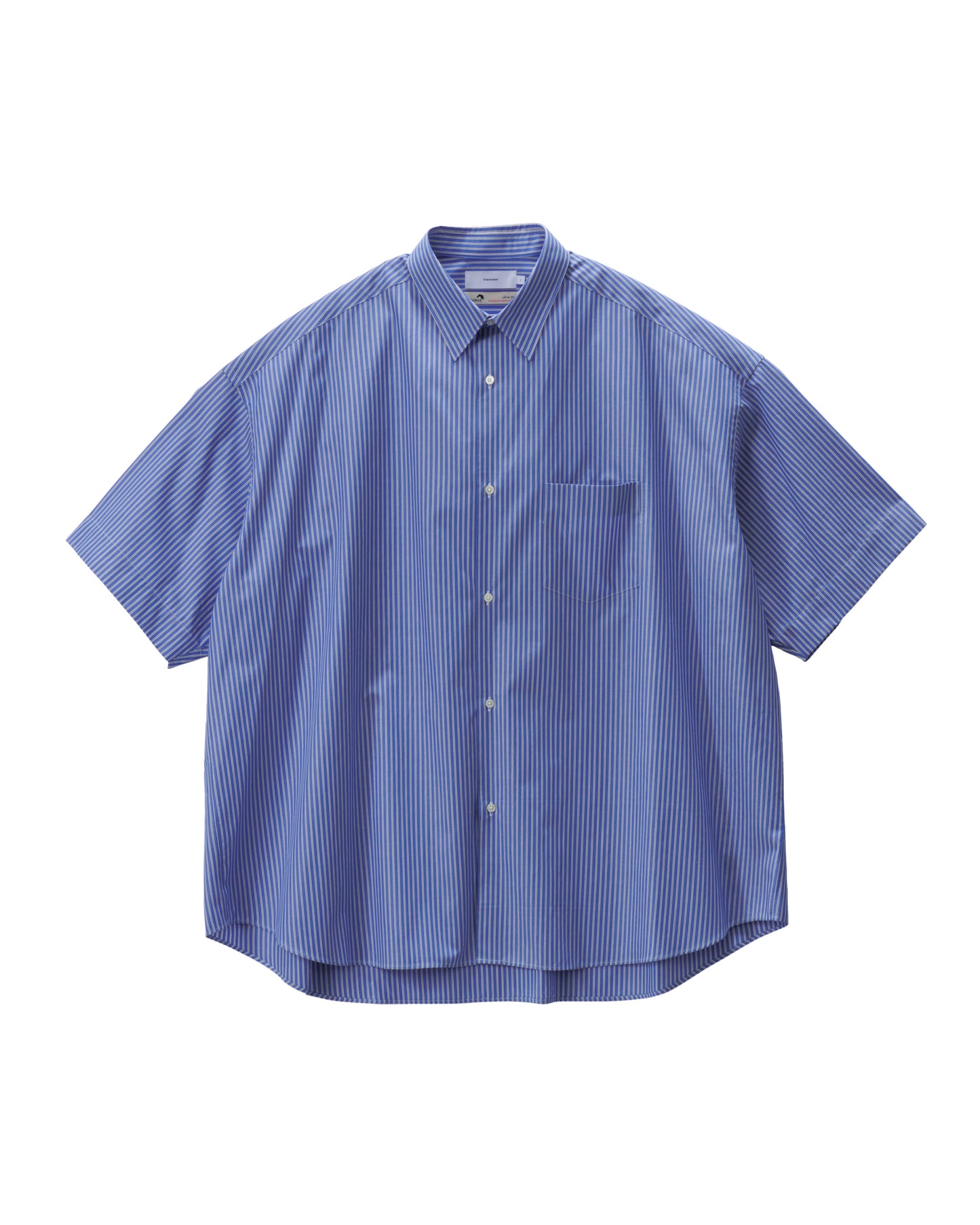 MEN Graphpaper SIDOGRAS S/S Oversized Regular Collar Shirt