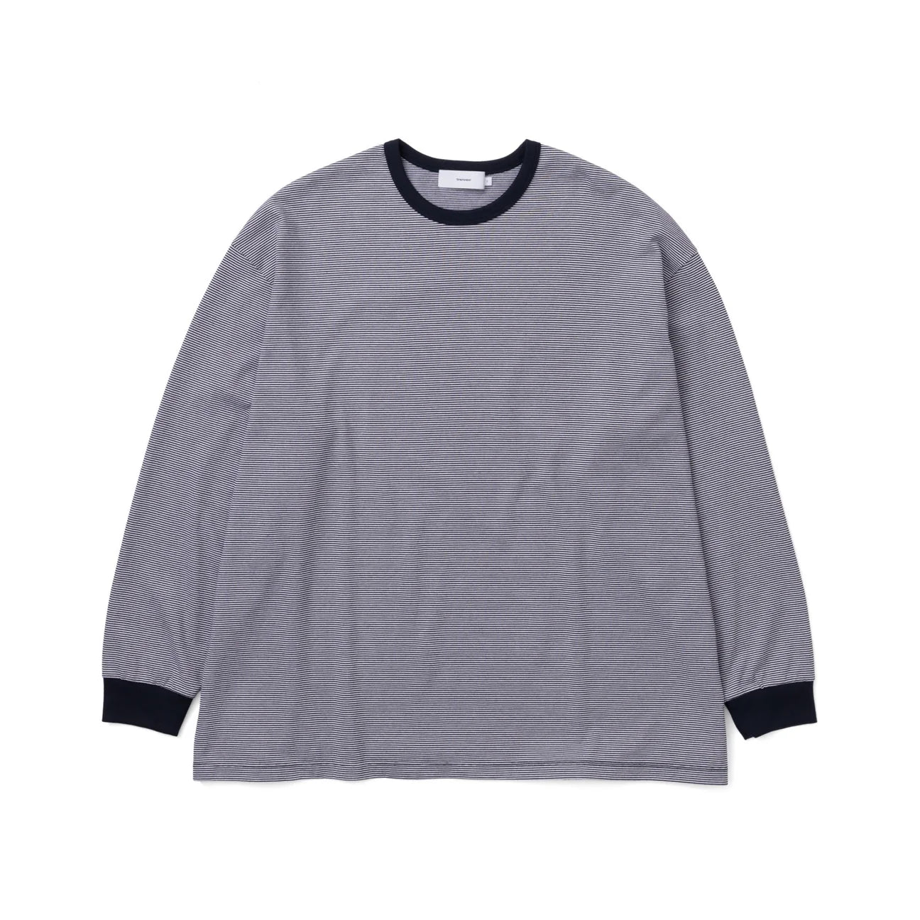 MEN Graphpaper Narrow Border L/S Tee