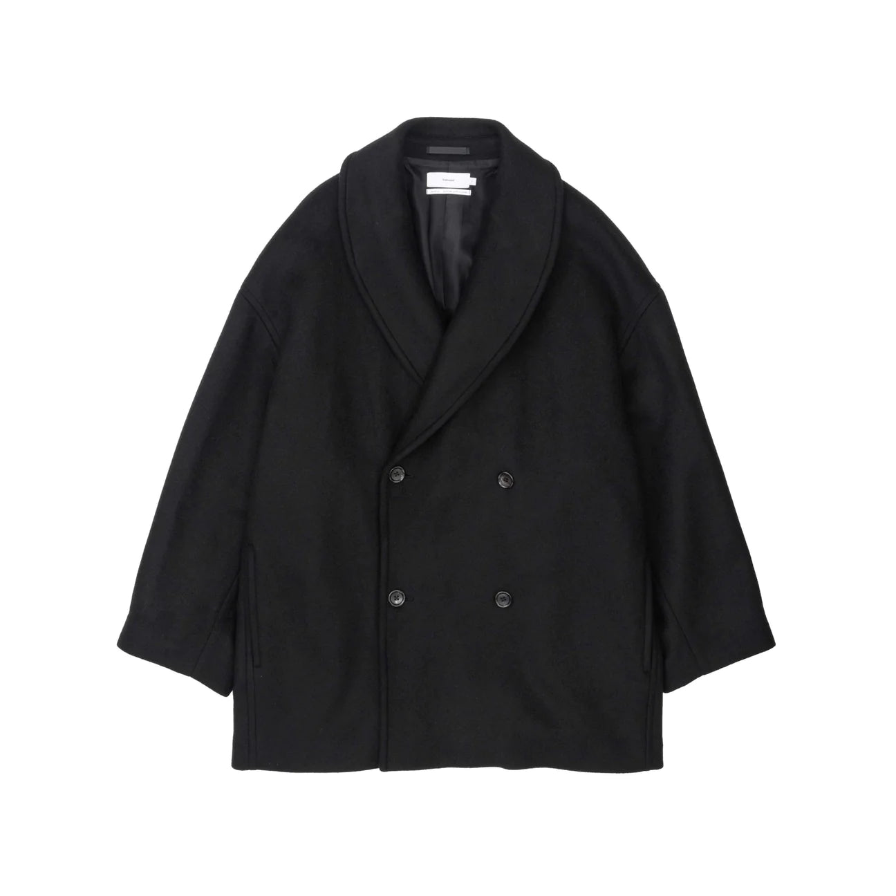 MEN Graphpaper Light Melton Shawl Collar Coat – _COMES THE SUN