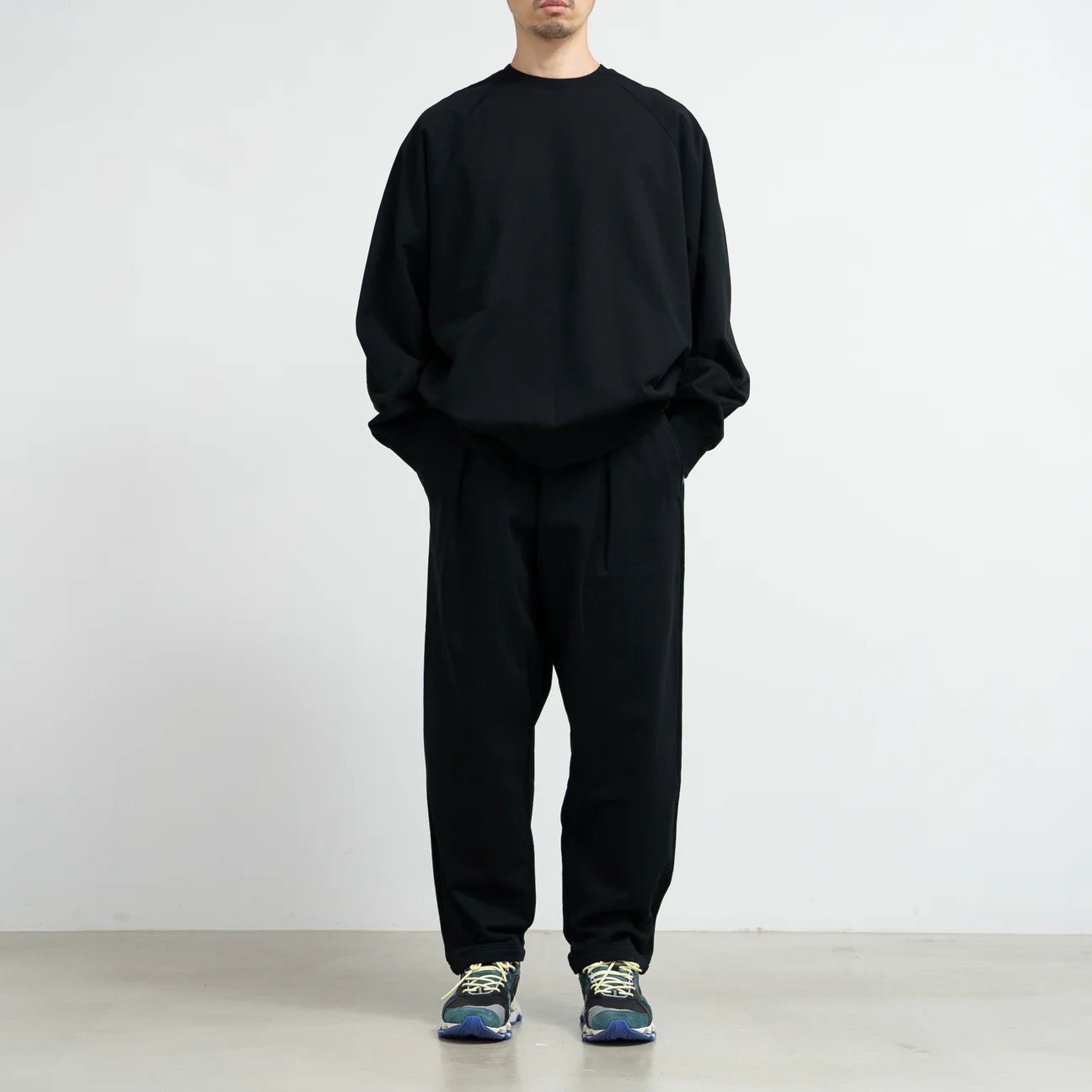 MEN Graphpaper Ultra Compact Terry Crew Neck Sweater