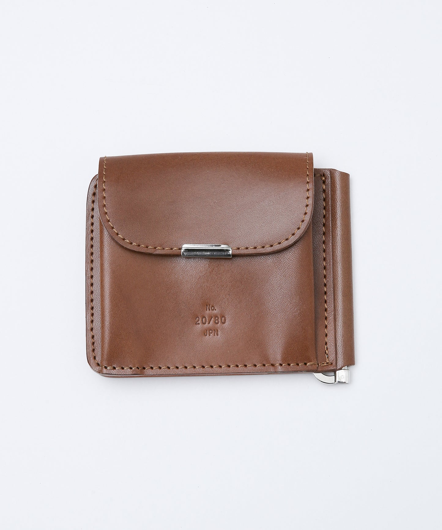 MEN/WOMEN 20/80 トゥエンティーエイティー KIP LEATHER CLIP WALLET