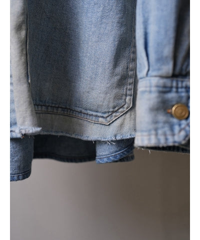 MEN MAATEE & SONS DENIM SHIRTS COVERALL