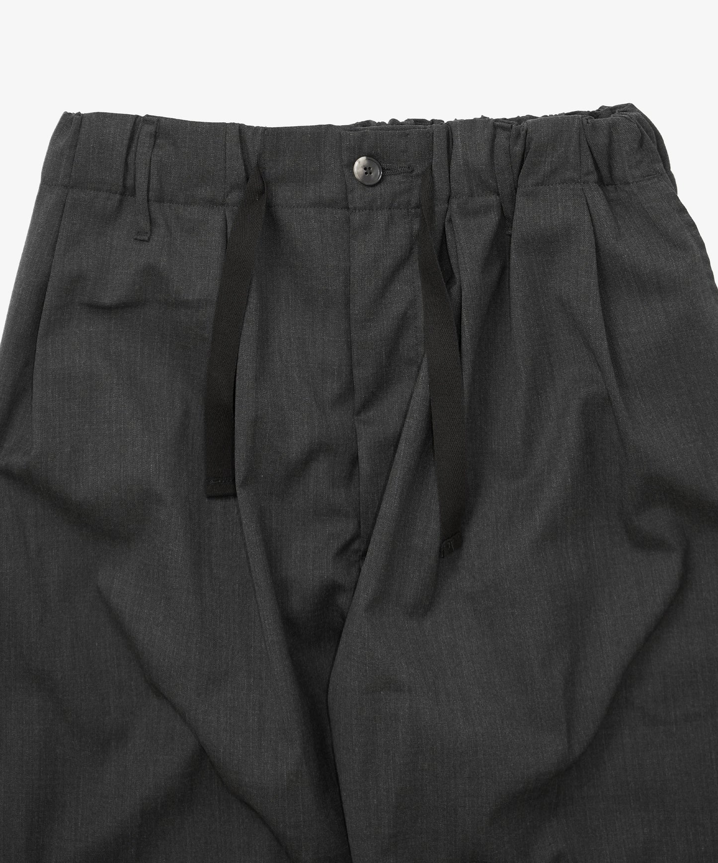 MEN sillage/シアージ baggy trousers anthracite