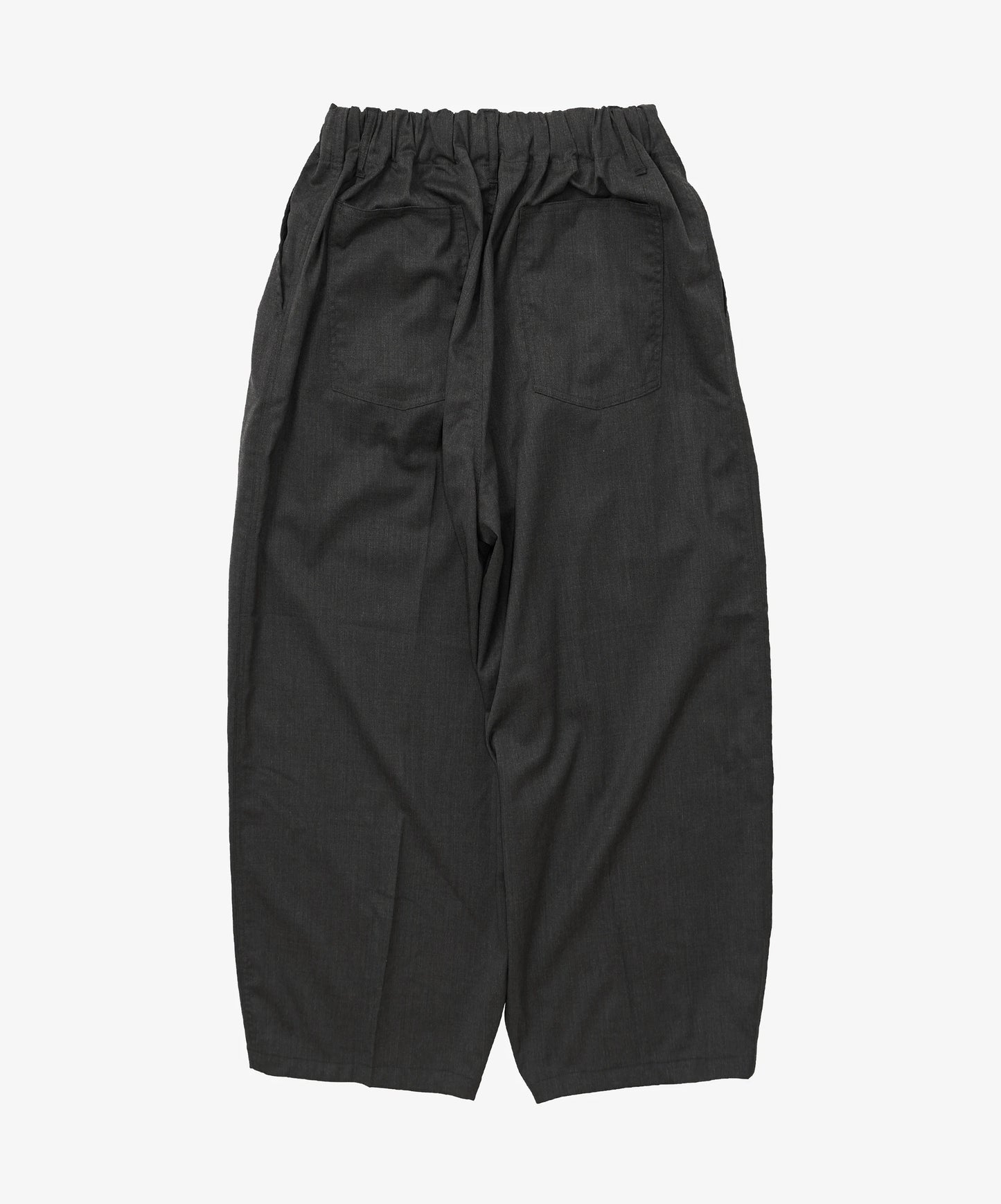 MEN sillage/シアージ circular pants anthracite twill