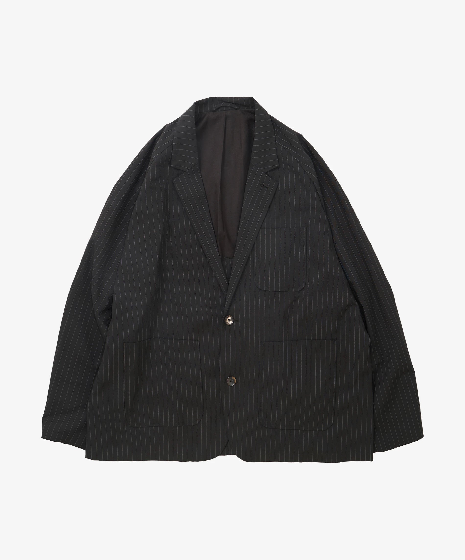 sillage ジャケット 黒 MEN sillage/シアージ blazer black stripe twill – _COMES THE SUN