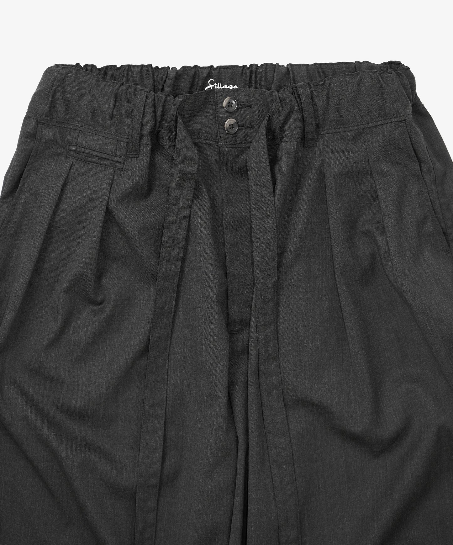 MEN sillage/シアージ hakama pants anthracite