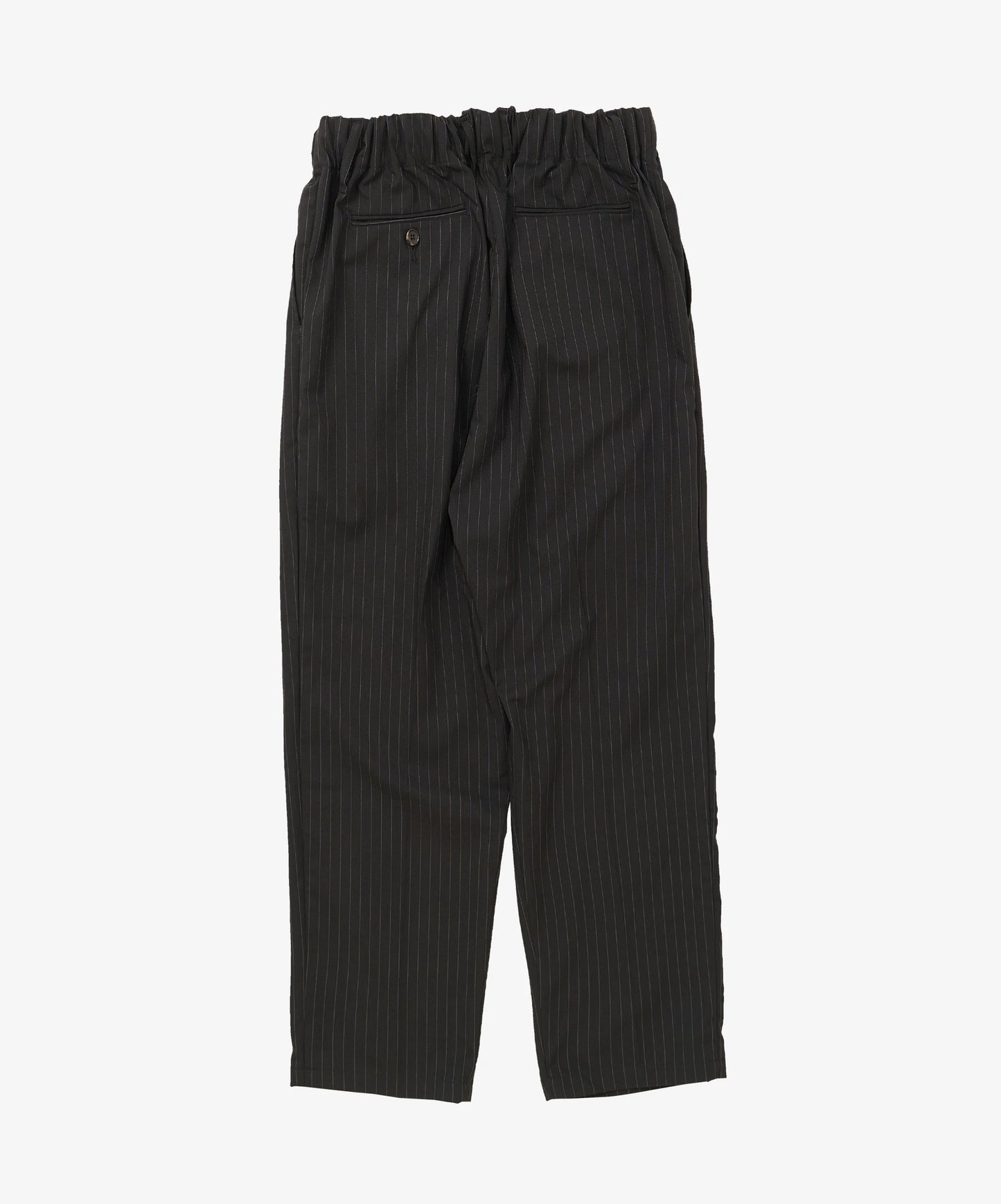 MEN sillage/シアージ baggy trousers black stripe twill
