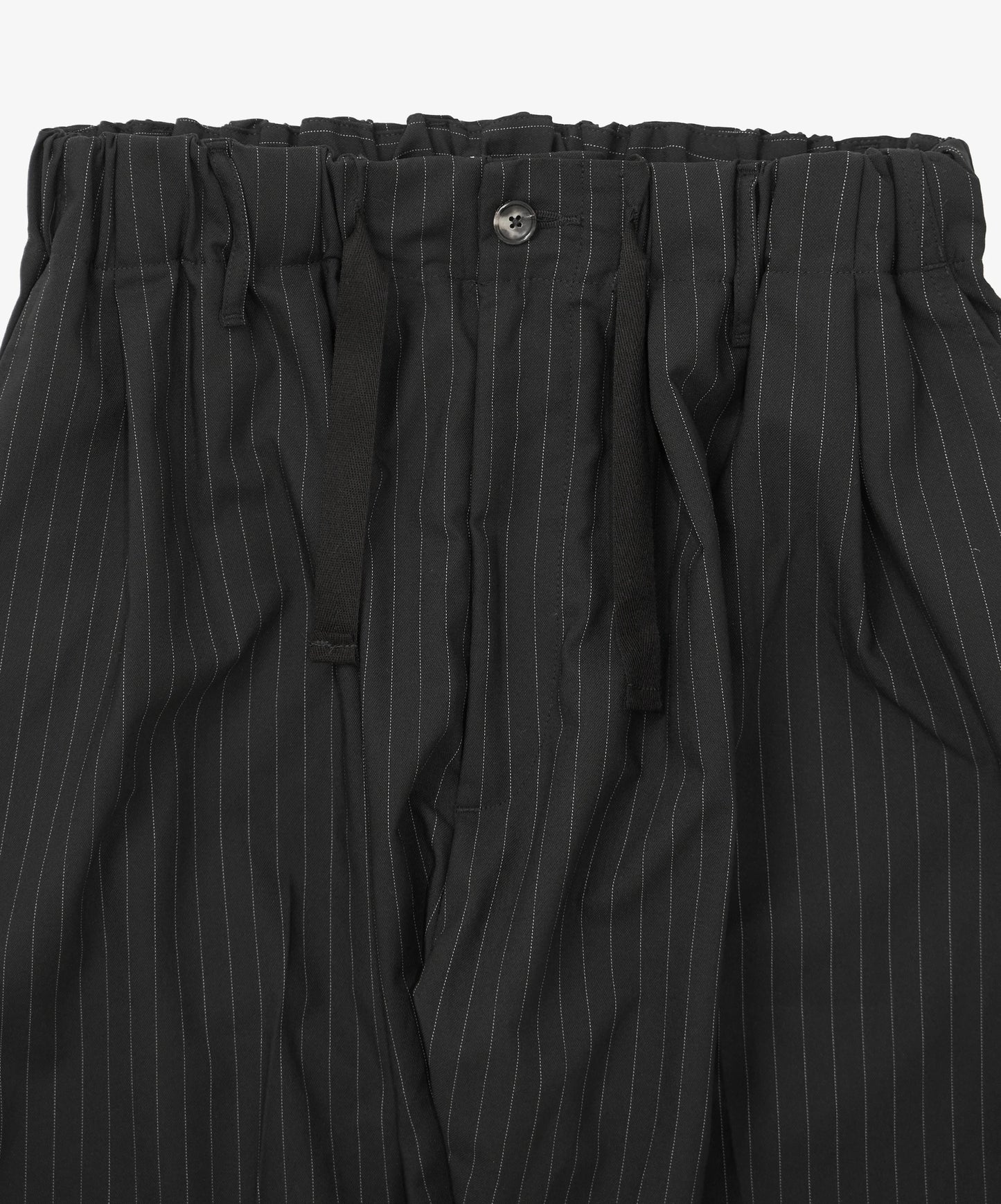 MEN sillage/シアージ baggy trousers black stripe twill
