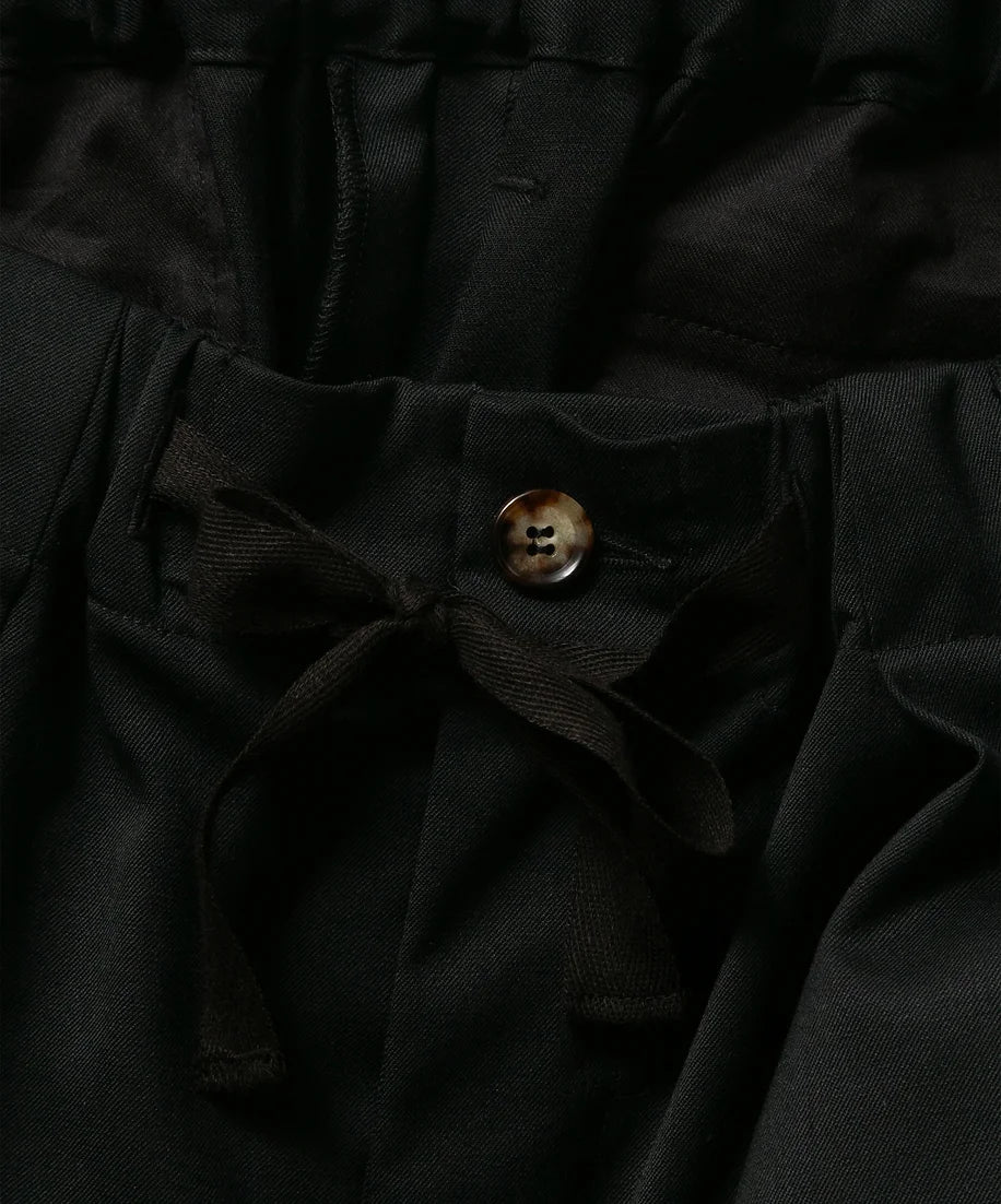 MEN sillage/シアージ baggy trousers black