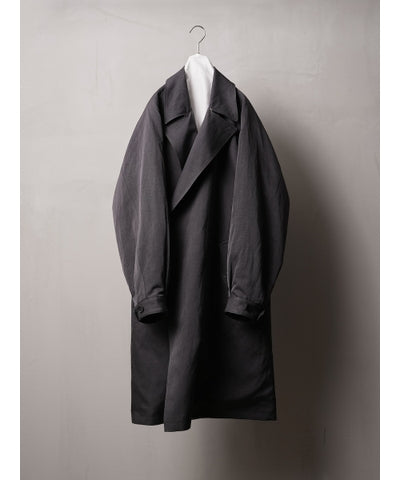 MEN MAATEE & SONS OVERCOAT CHACOAL