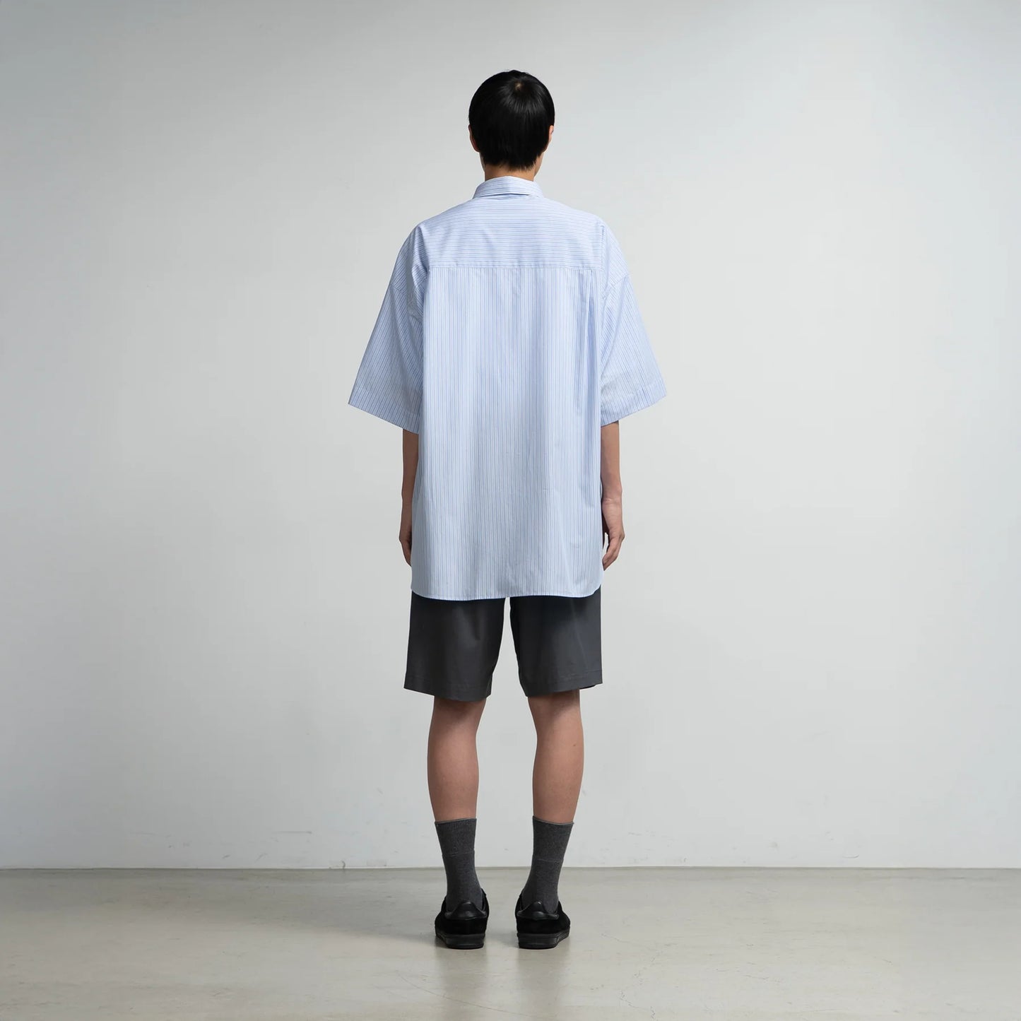 MEN Graphpaper SIDOGRAS S/S Oversized Regular Collar Shirt