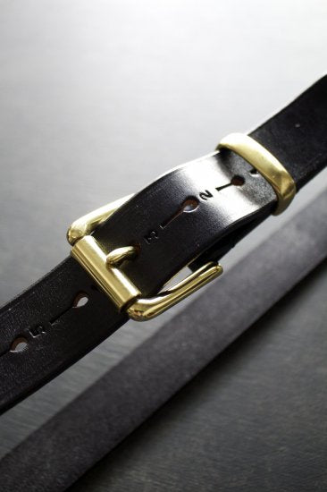 MEN HERALDIC BELTS ヘラルディックベルト 5/4 INCH BRIDLE LEATHER BELT