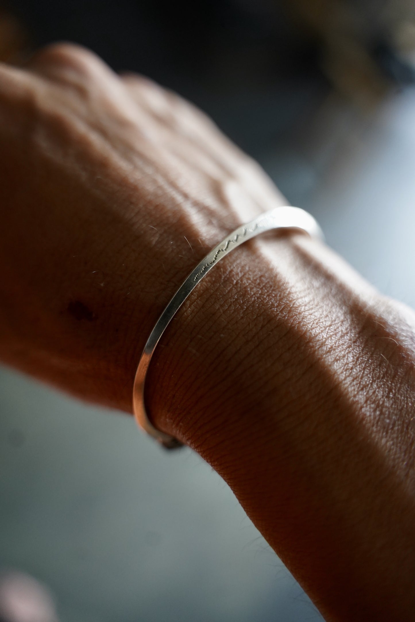 MEN TUALEG SIVER Bangle 02