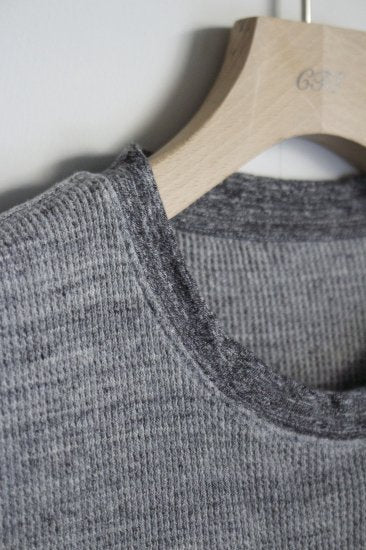 MEN 着もちいい服 F/W FACE N/S THERMAL T-SHIRTS