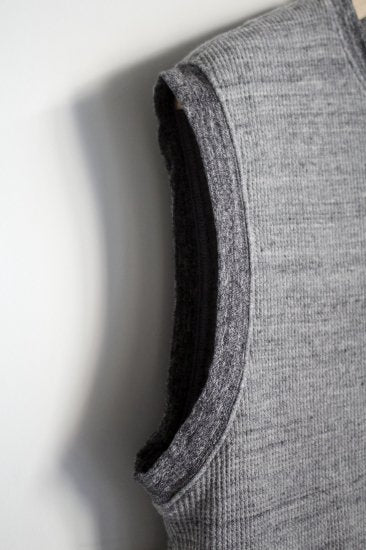 MEN 着もちいい服 F/W FACE N/S THERMAL T-SHIRTS