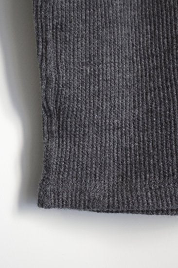 MEN 着もちいい服 F/W FACE N/S THERMAL T-SHIRTS