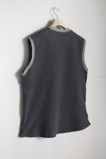 MEN 着もちいい服 F/W FACE N/S THERMAL T-SHIRTS