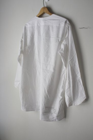 MEN DEADSTOCK デッドストック ロシア軍スリーピングシャツ Vヘンリーネック