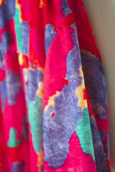 WOMEN DOMENICO+SAVIO / ドメニコアンドサビオ Velvet print 2way scarf collar dress