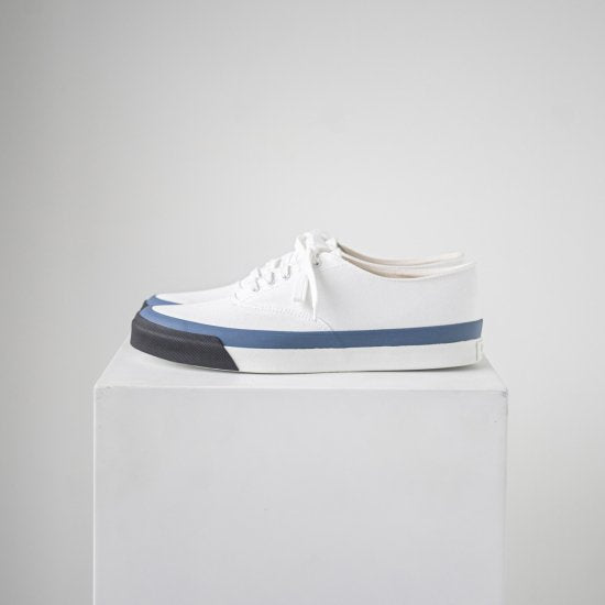 MEN　ASAHI アサヒ　DECK MIXTURE　WHITE/BLUE