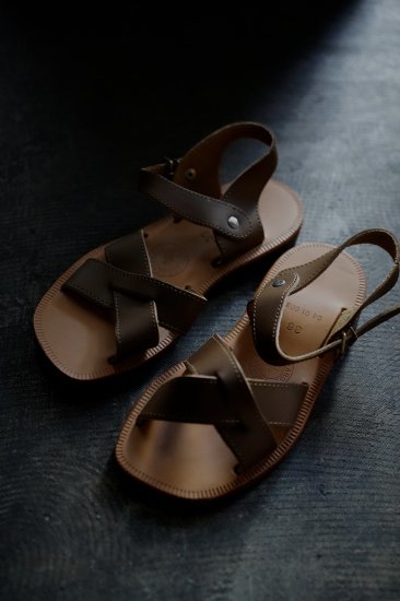 WOMEN DEAD STOCK 70'S FRENCH ARMY デザートサンダル