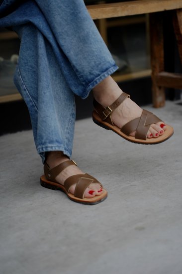 WOMEN DEAD STOCK 70'S FRENCH ARMY デザートサンダル