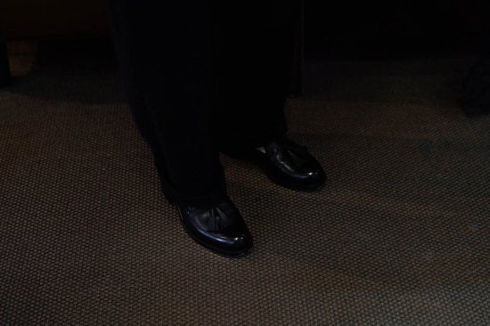 MEN forme/フォルメ Tassel loafer plain toe goodyear