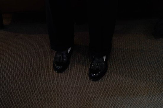 MEN forme/フォルメ Tassel loafer plain toe goodyear