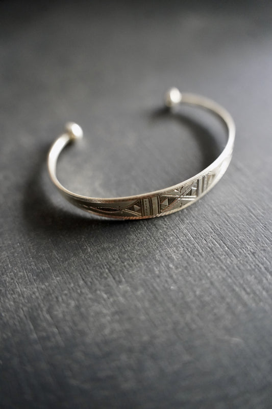 MEN TUALEG SIVER Bangle 01
