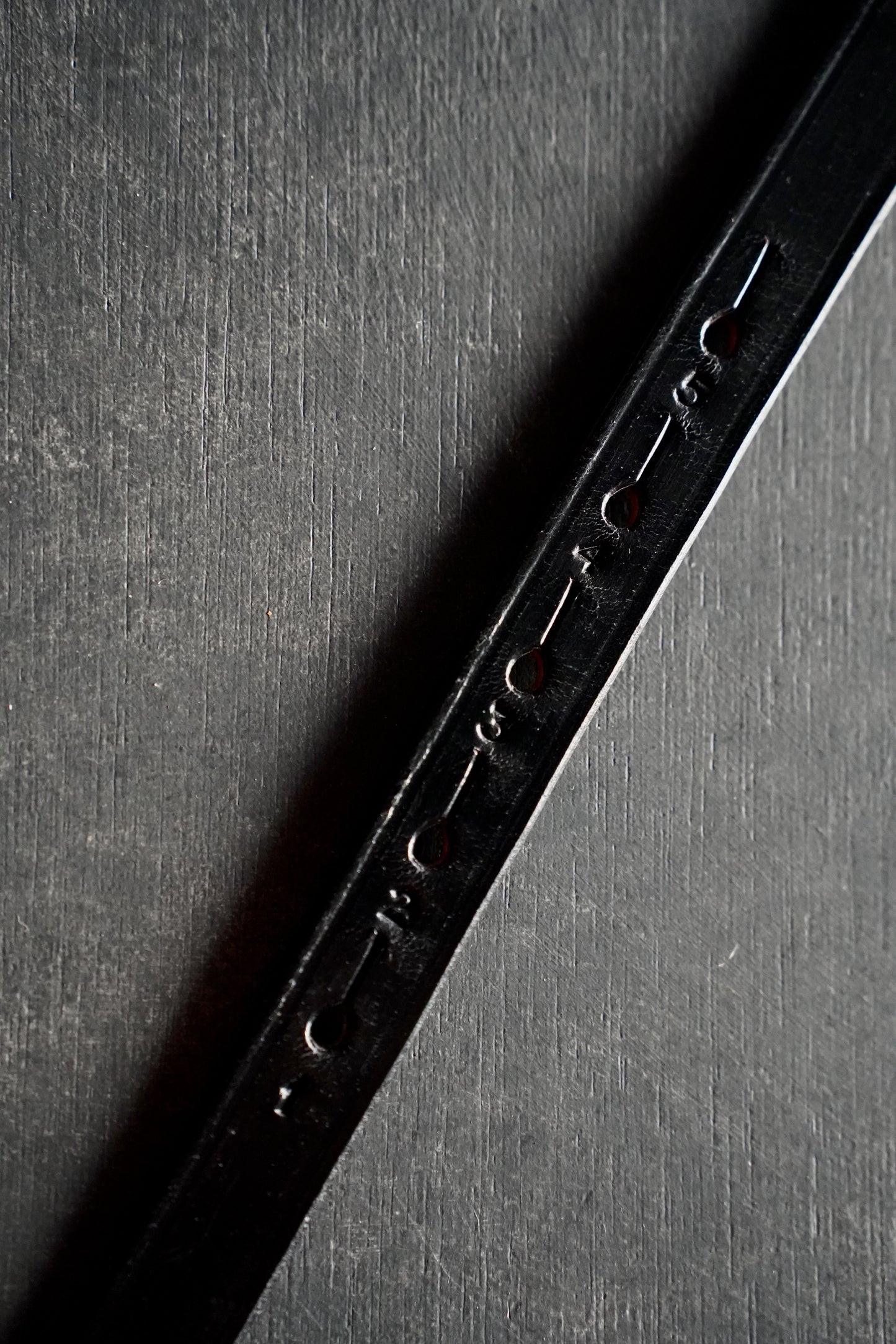 MEN HERALDIC BELTS ヘラルディックベルト 3/4 INCH BRIDLE LEATHER BELT