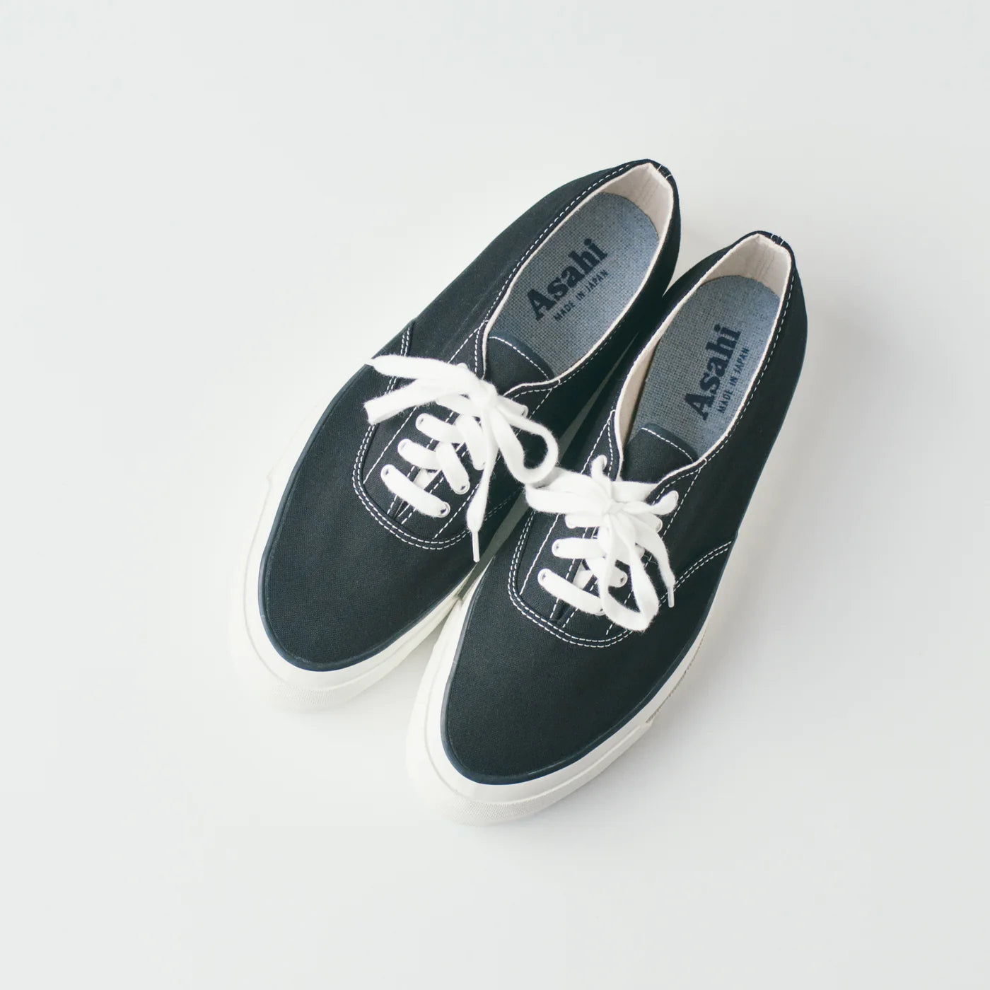 WOMEN ASAHI アサヒ DECK BLACK