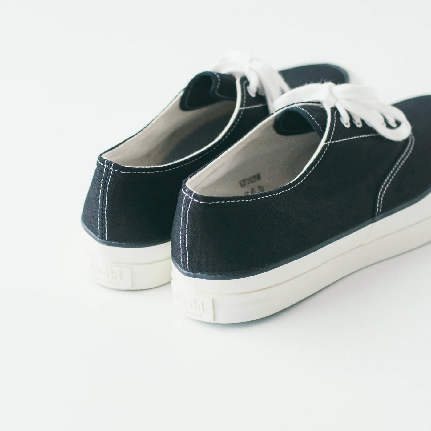 WOMEN ASAHI アサヒ DECK BLACK