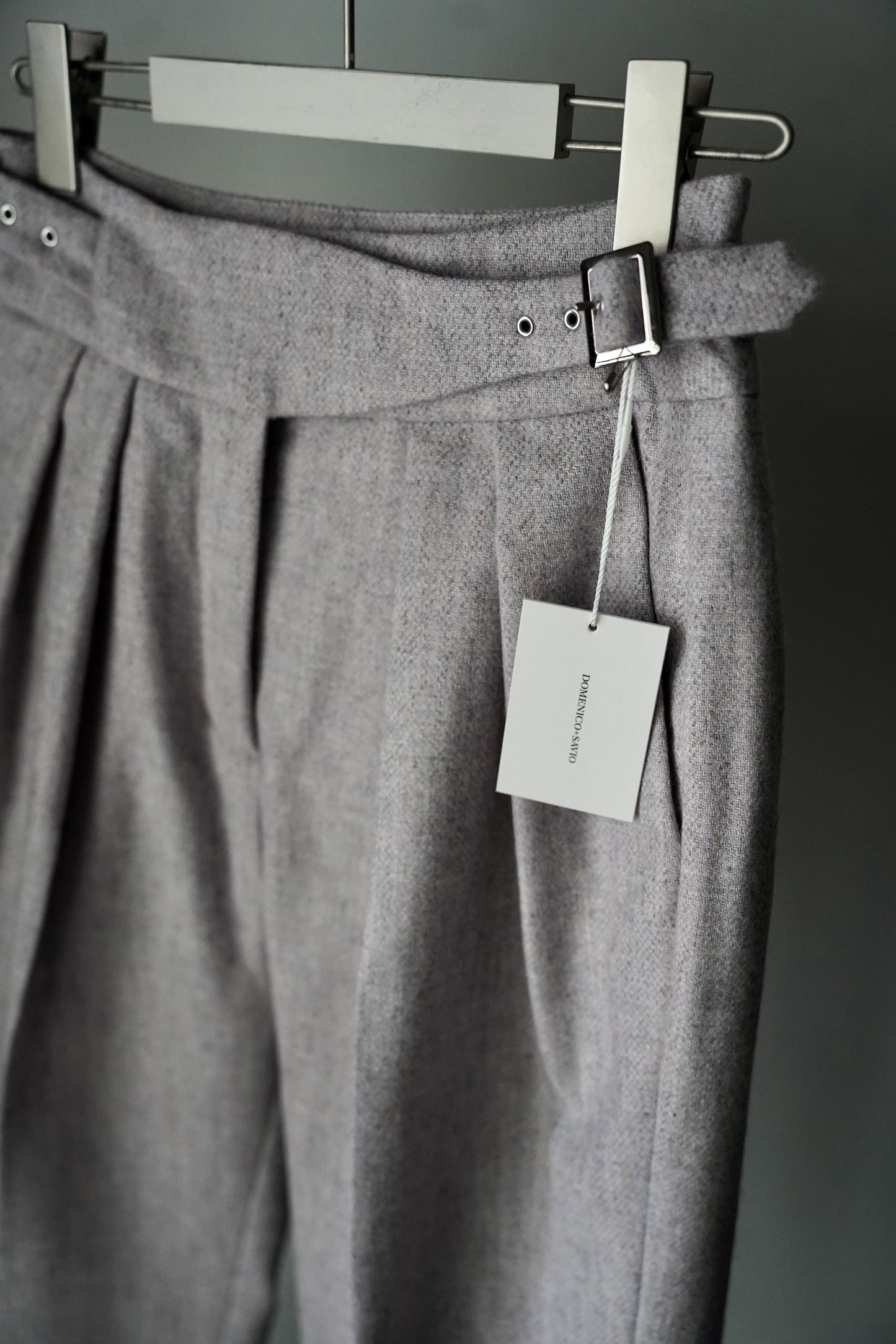 WOMEN DOMENICO+SAVIO / ドメニコアンドサビオ tweed gurka pants
