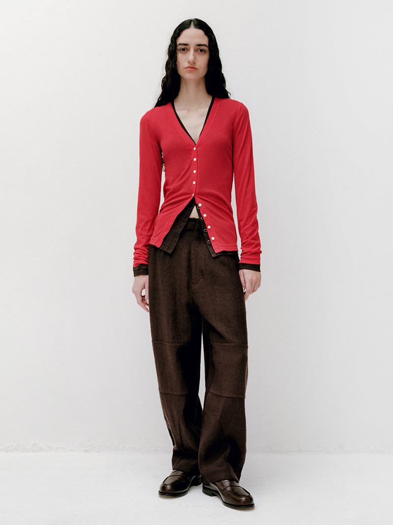 WOMEN　PHEETA / フィータ LONG CARDIGAN(Hedy)