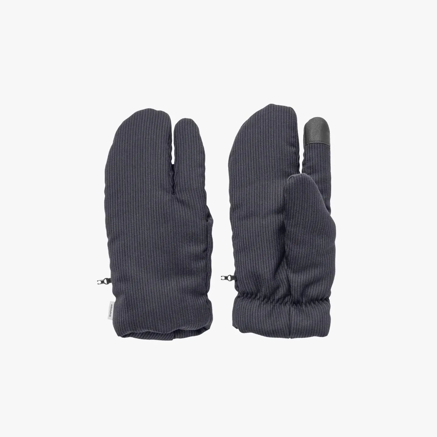 MEN　Graphpaper　Melange Pique 3-Finger Gloves