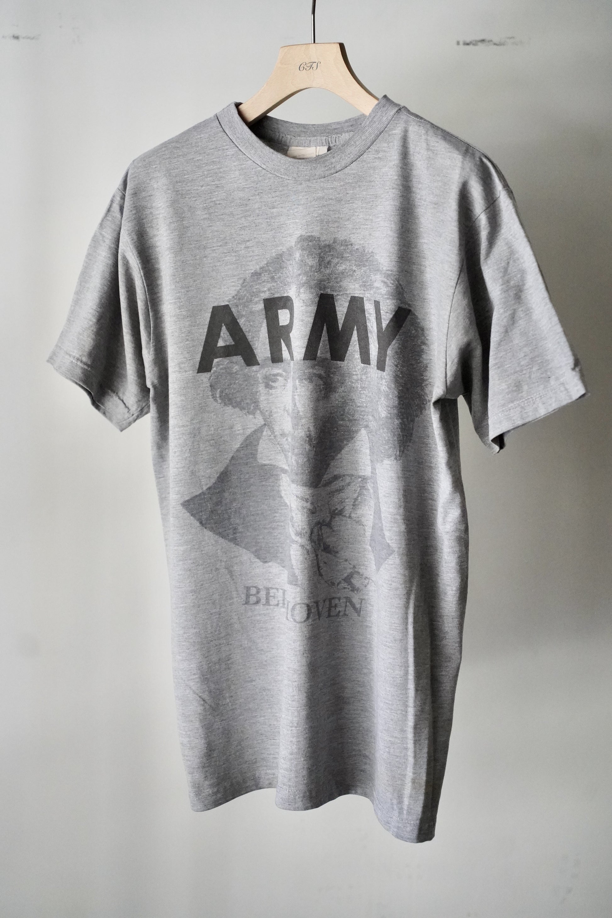 MEN　VINTAGE/ビンテージ　BEETHOVEN ARMY T-SHIRT