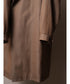 MEN　MAATEE & SONS　OVERCOAT 2:1GABA  KHAKIBEIGE