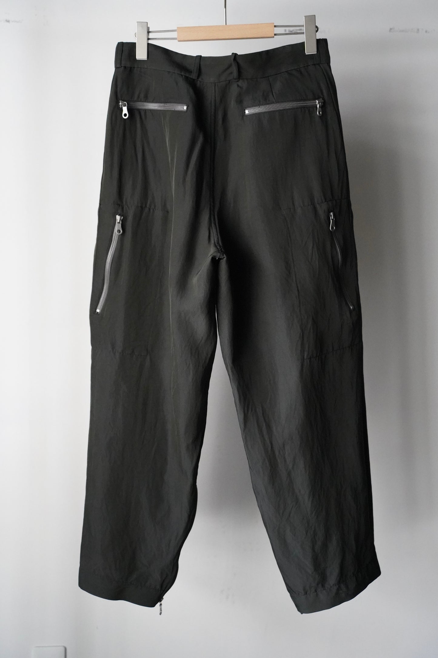 MEN　blurhms/ブラーム　Rayon Nylon Silk Mechanic Pants