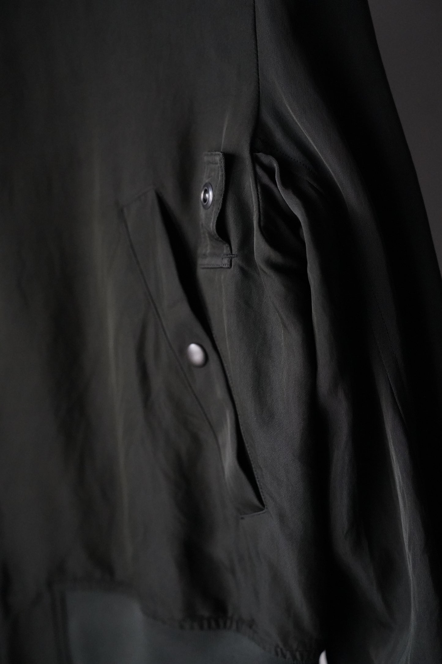 MEN　blurhms/ブラーム　Rayon Nylon Silk B-15A Jacket