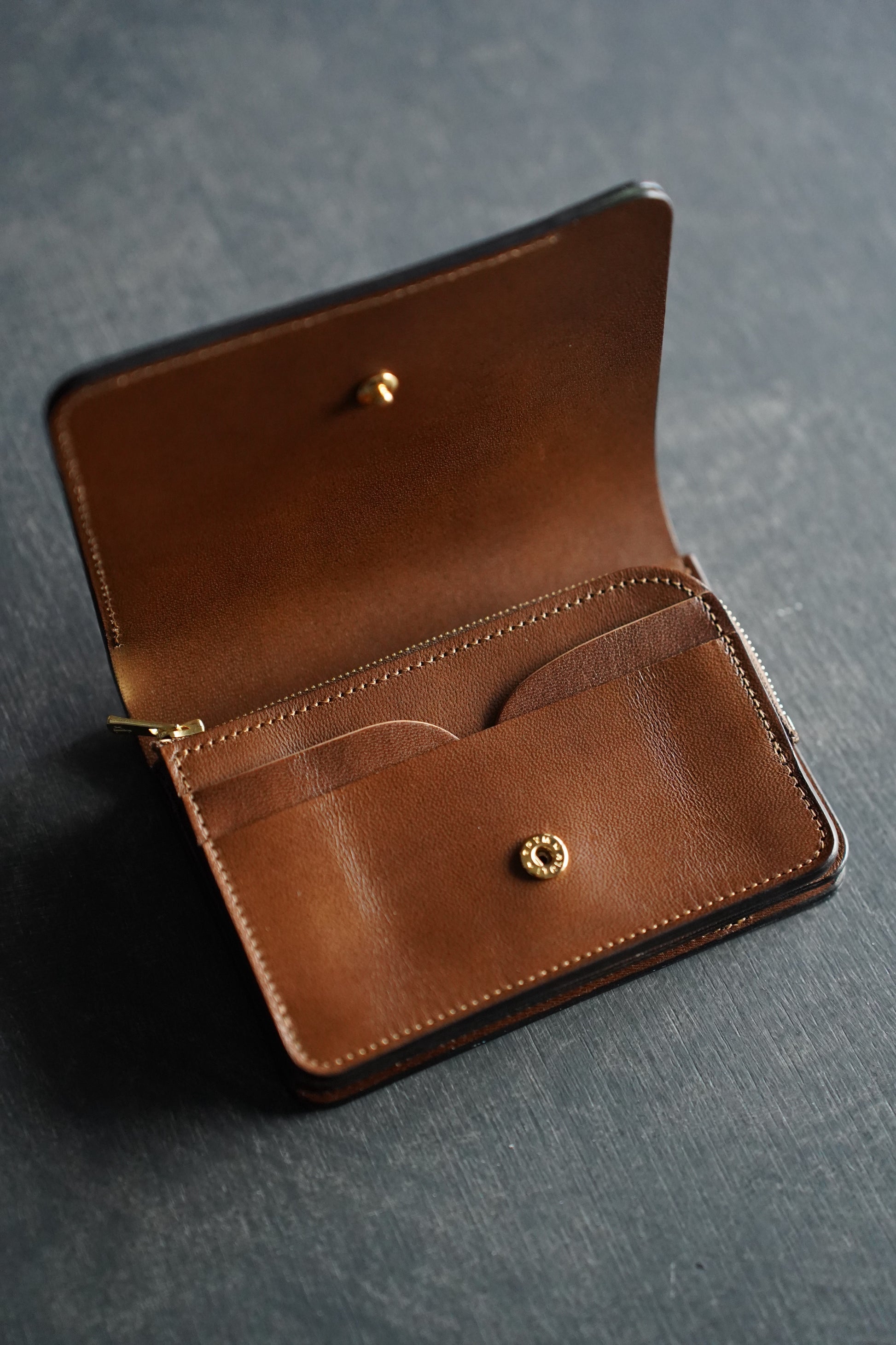 MEN　forme/フォルメ　Short wallet　CORDVAN cigar