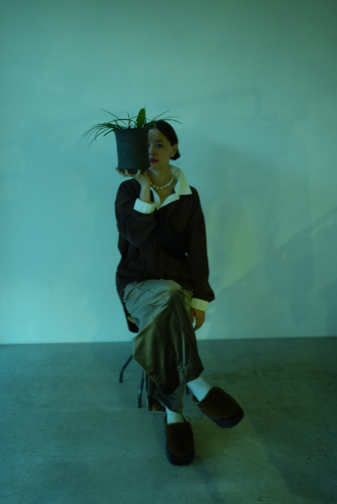 WOMEN　TOO　LAGER brown