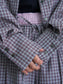 WOMEN　oll/オール　slow off shoulder check shirt