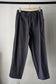 MEN/WOMEN　Y/ ワイ　organic cotton recycle polyester twill tapered easy trousers