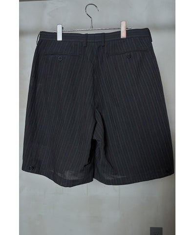 MEN　MAATEE & SONS　SHORT TROUSER / 強撚R,LI,PE